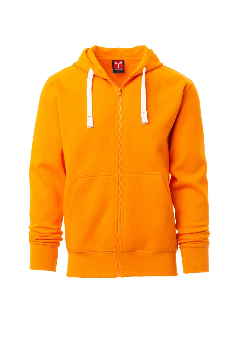 FELPA CON CAPPUCCIO E ZIP INTERA PORTLAND PAYPER