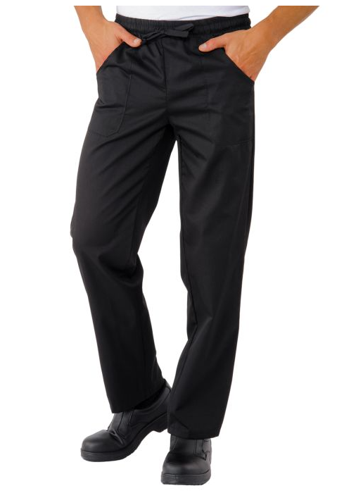PANTALACCIO NERO - ISACCO - CUOCO/CHEF