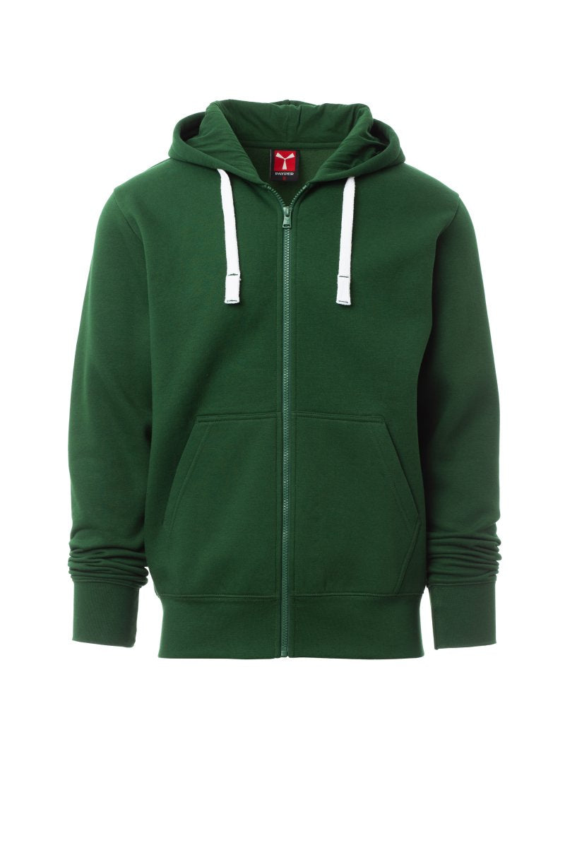 FELPA CON CAPPUCCIO E ZIP INTERA PORTLAND PAYPER