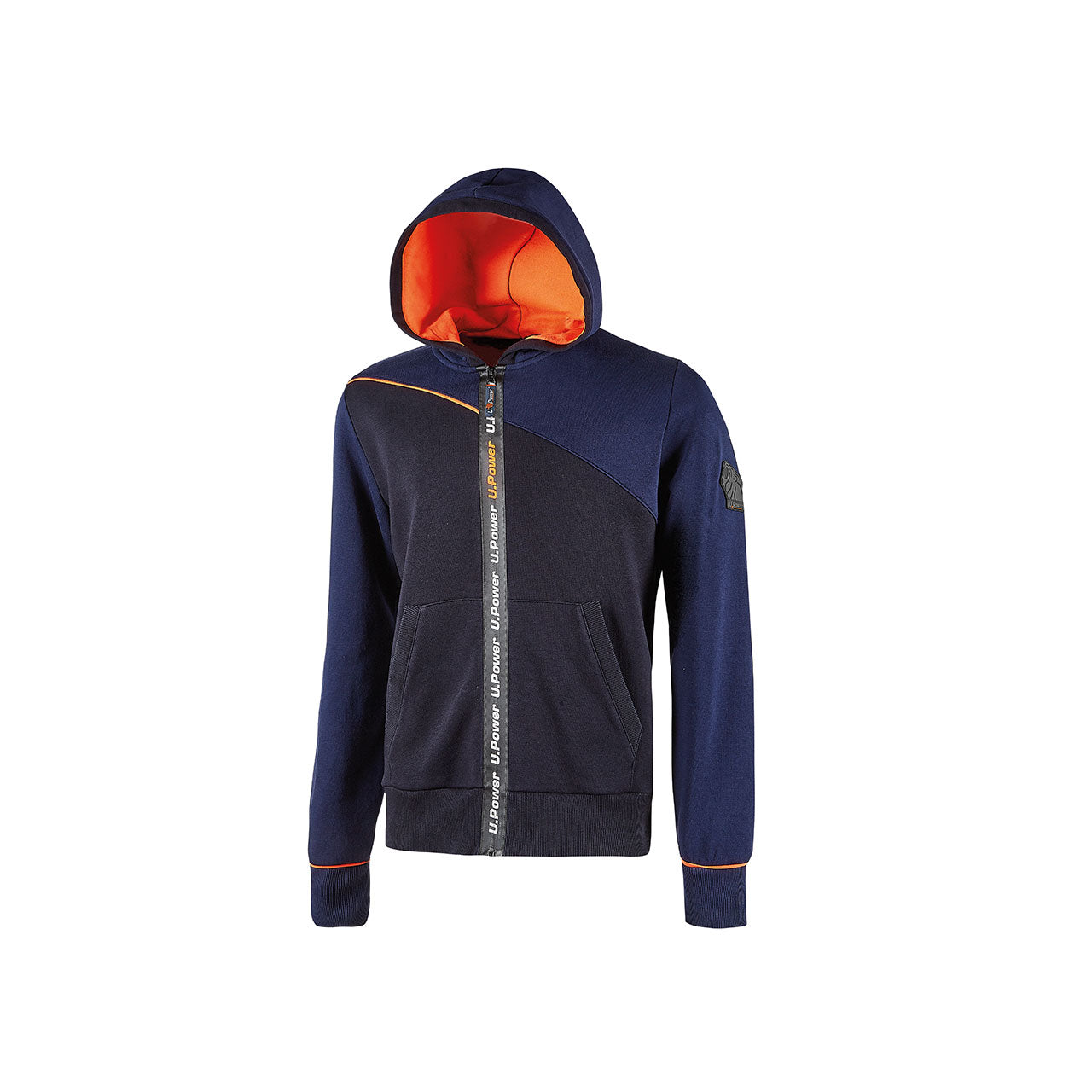 GREY/BLACK/BLUE JUPITER SWEATSHIRT - U-POWER