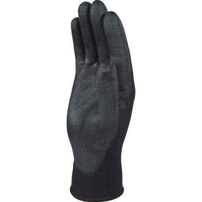 POLYESTER KNIT GLOVE PU PALM SIZE 9