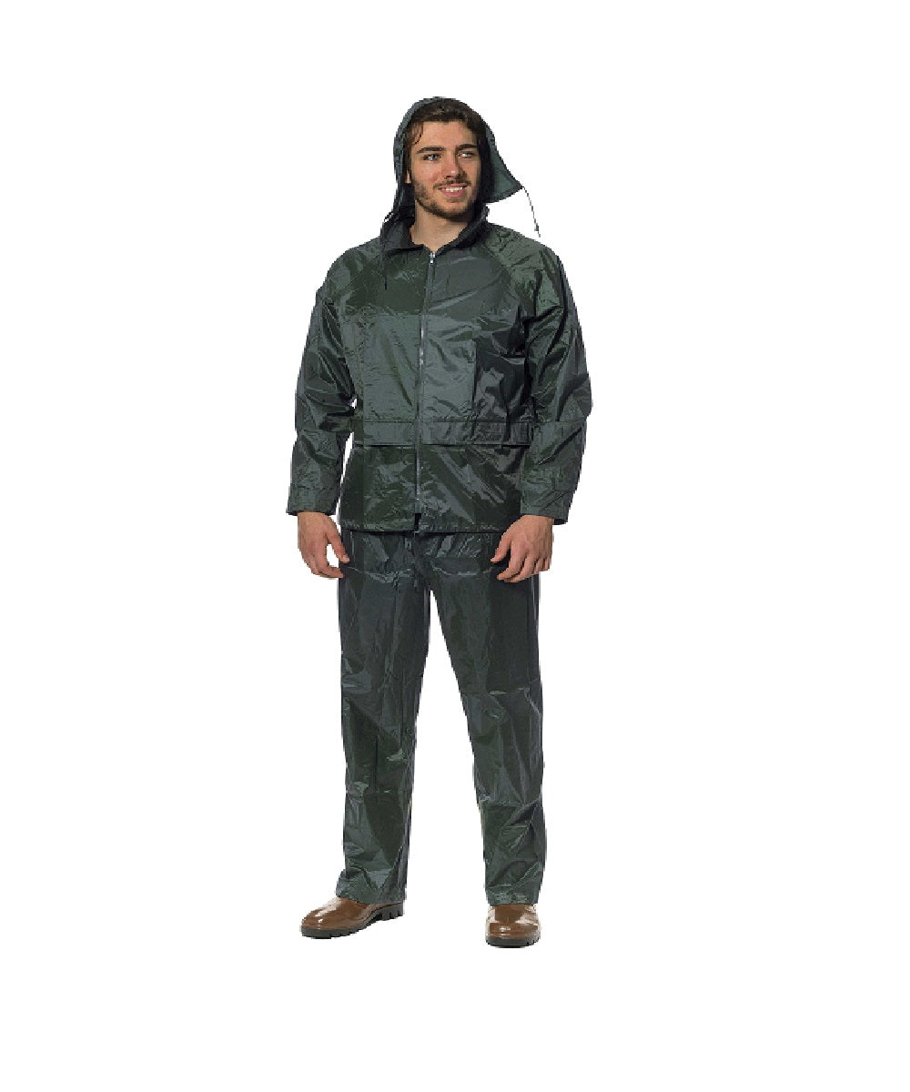 WATERPROOF NORAIN SUIT - BLUE/GREEN