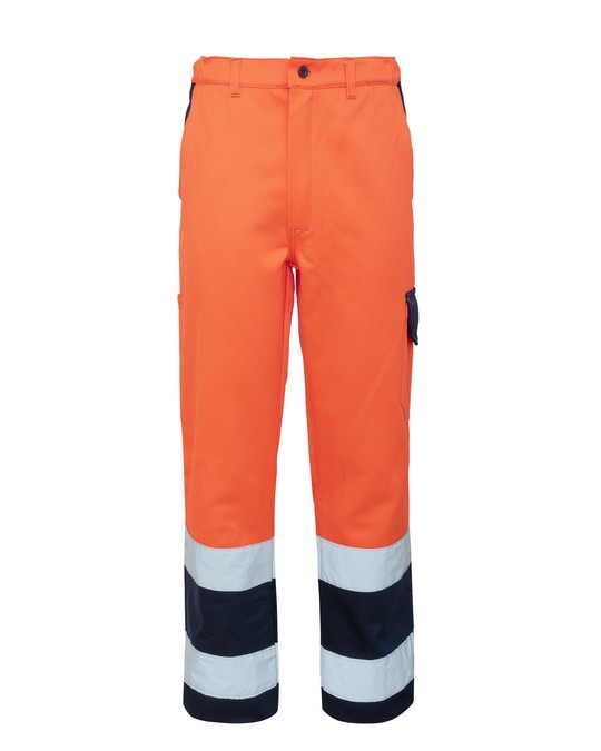 HIGH VISIBILITY WINTER PANTS - ORANGE/BLUE - ROSSINI