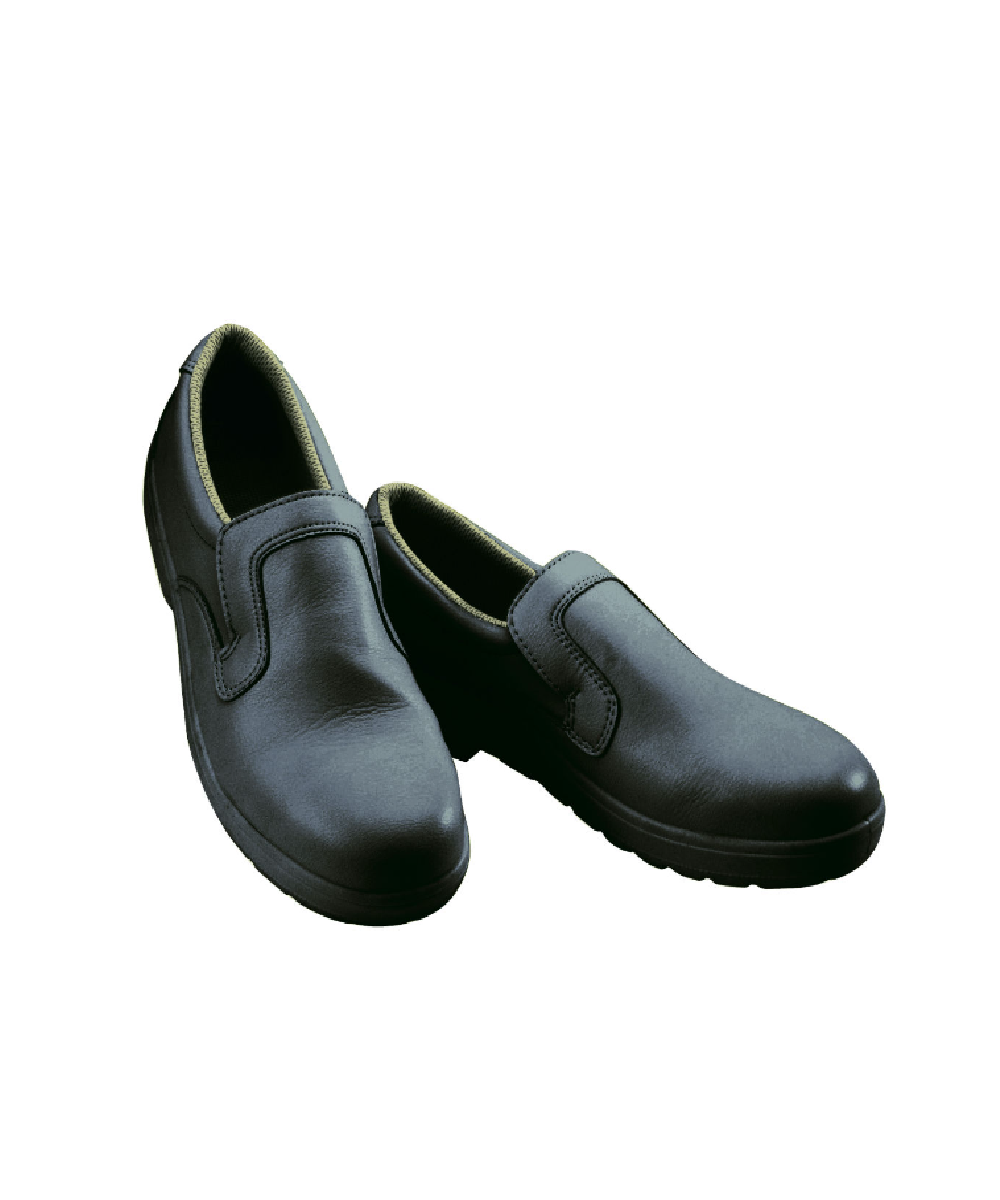 BLACK CHEF SHOE WITHOUT LACES