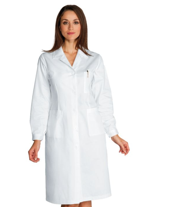 WHITE WOMEN'S DOCTOR COAT