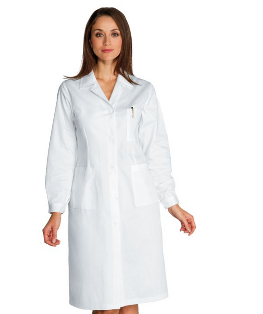 WHITE WOMEN'S DOCTOR COAT