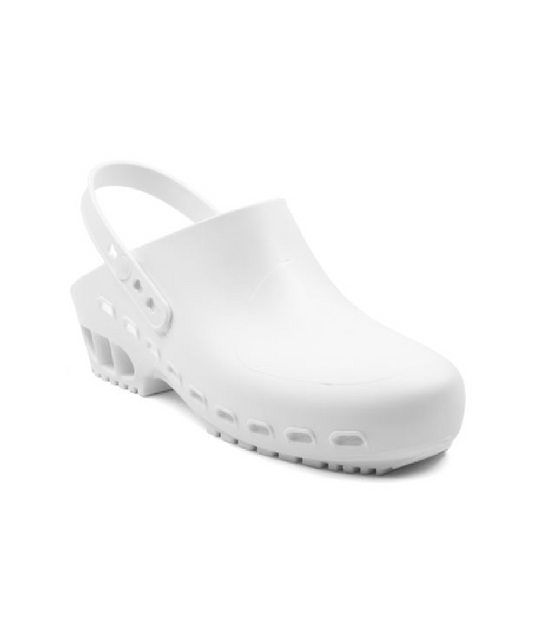 ISACCO AUTOCLAVABLE WHITE CLOG