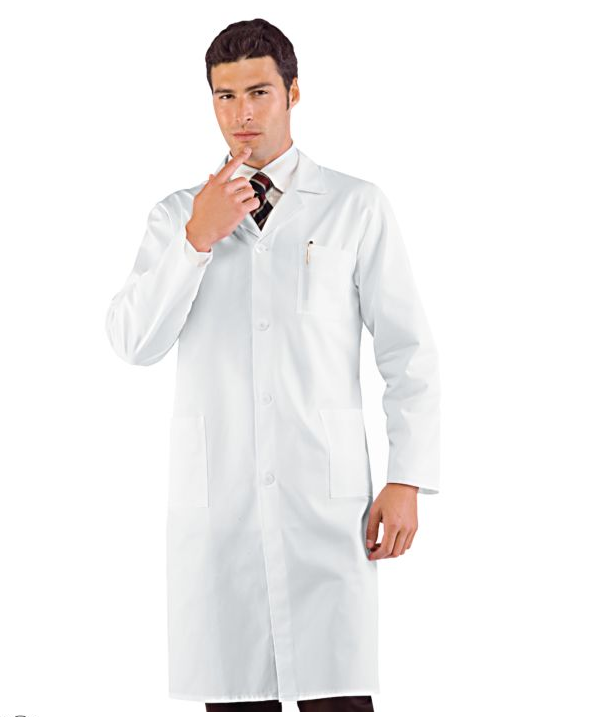 MEN'S WHITE MEDICAL COAT