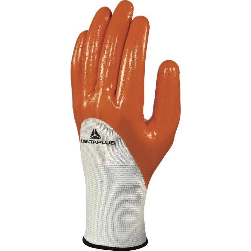 NITRILE COATED POLYESTER KNIT GLOVE SIZE. 9