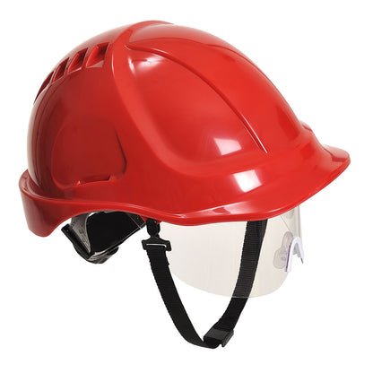 HELMET WITH RETRACTABLE GLASSES PW53