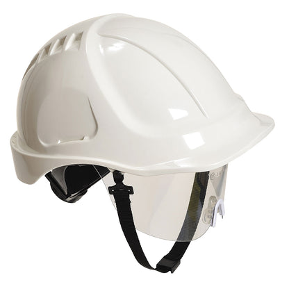 HELMET WITH RETRACTABLE GLASSES PW53