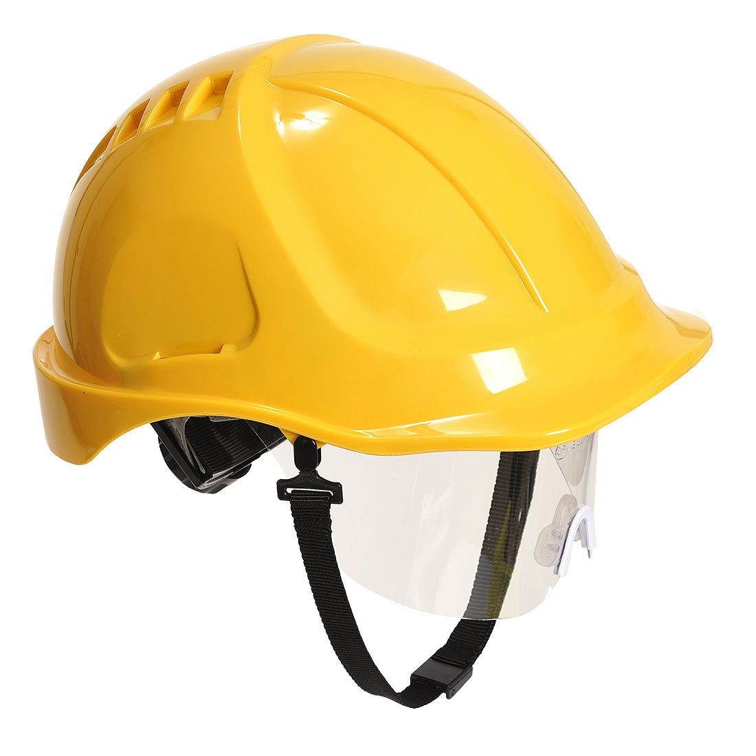 HELMET WITH RETRACTABLE GLASSES PW53