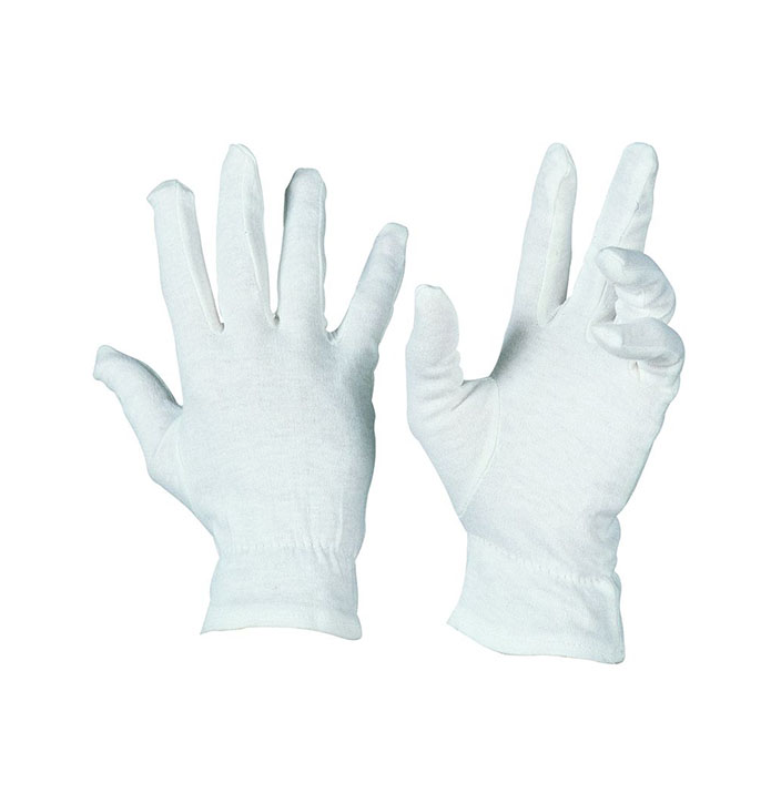 UNDER WHITE COTTON GLOVE SIZE 10