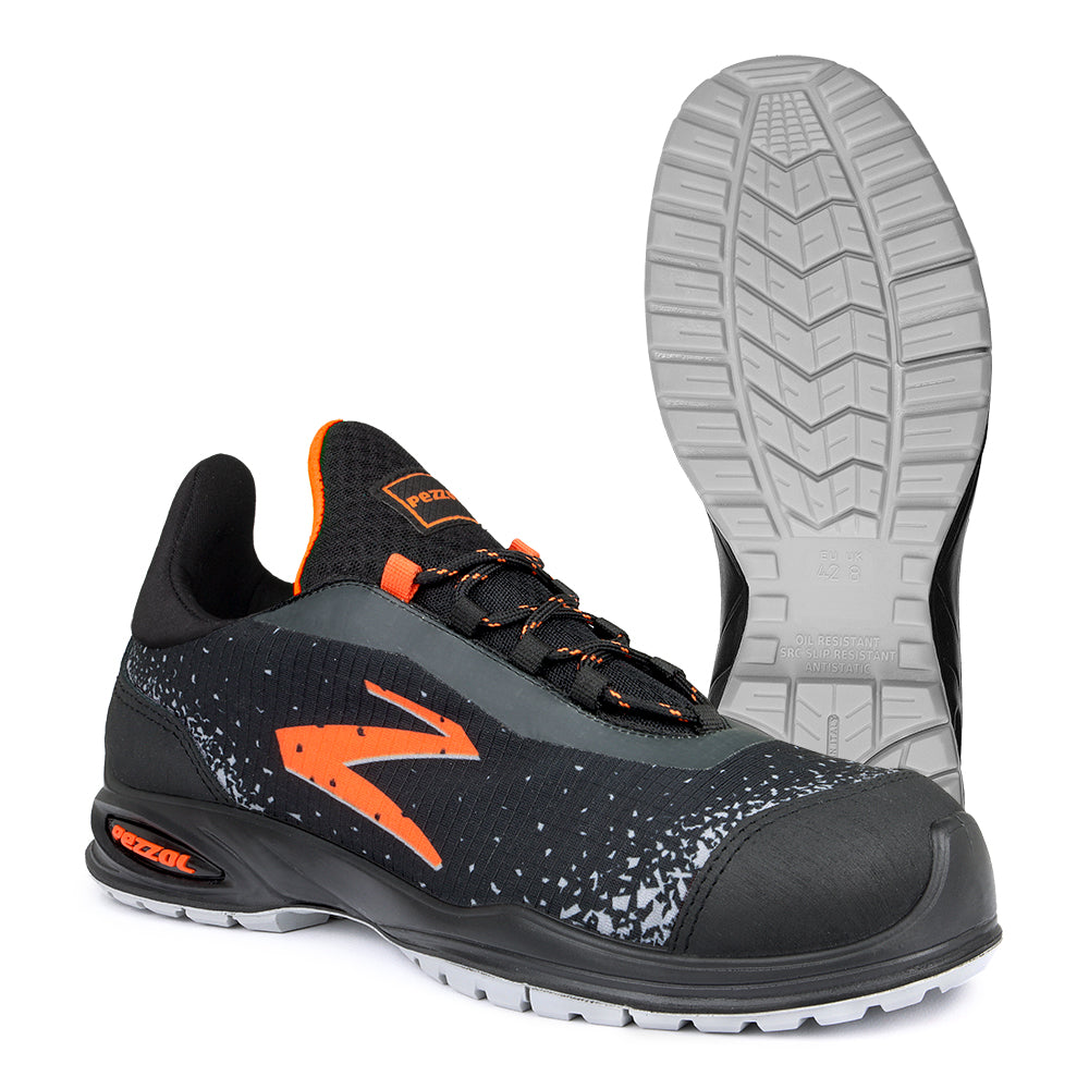 RADICAL ORANGE LOW SHOE - S3 SRC PEZZOL